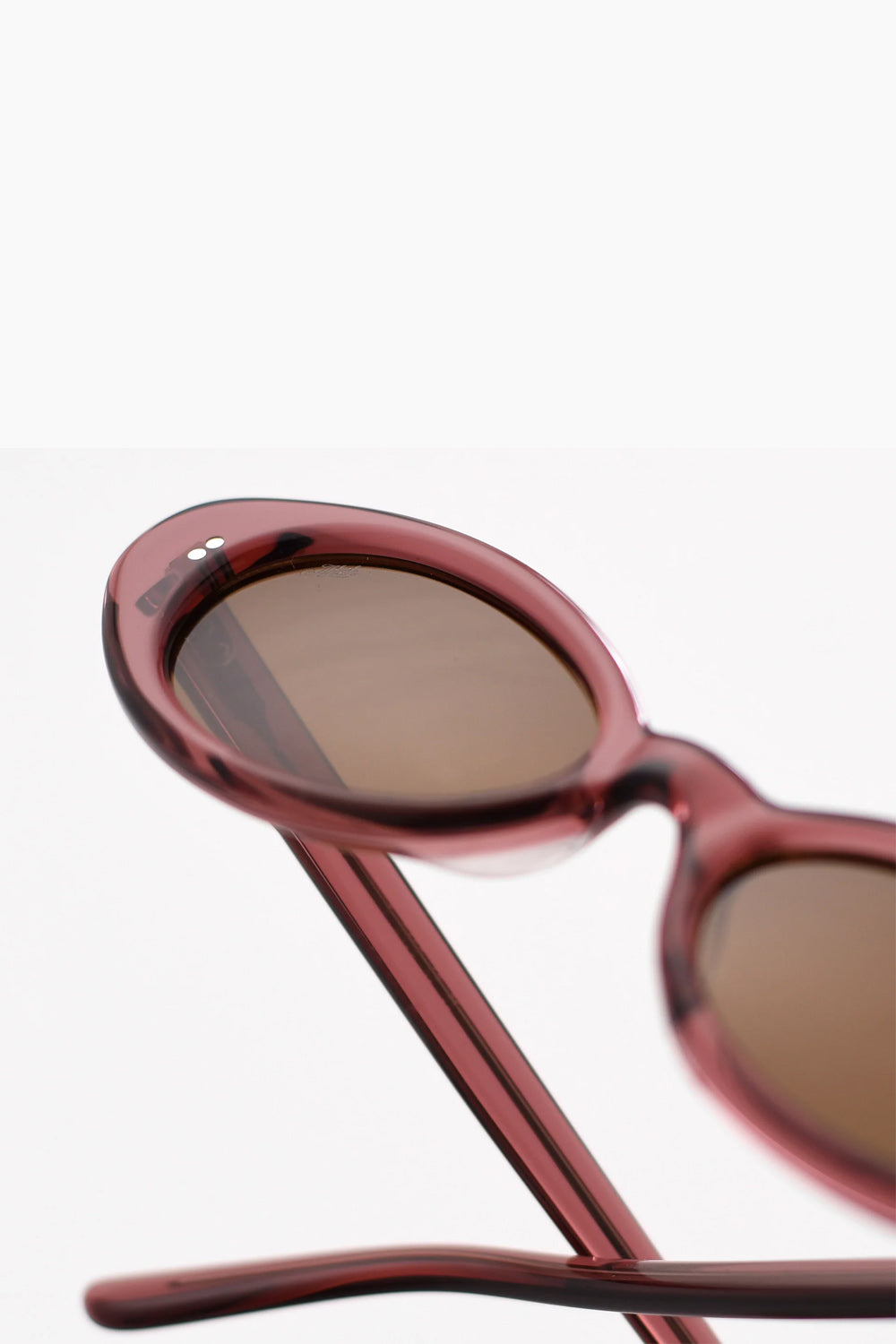 Akila Daisy Plum Frame Brown Lens