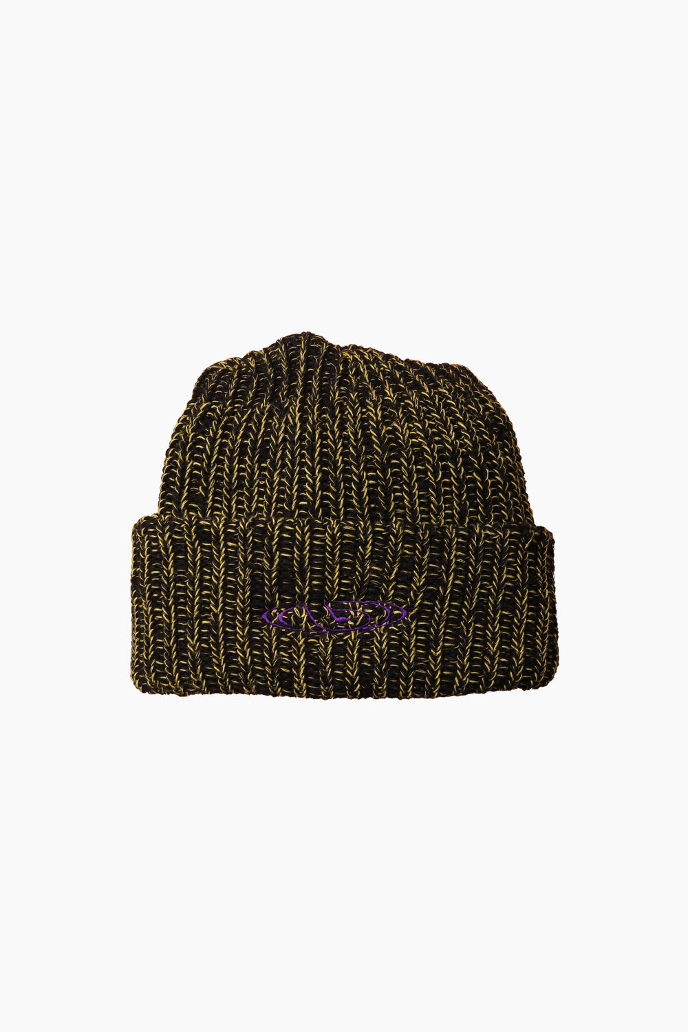 By.Everyone Shop Logo Beanie Black Lemon