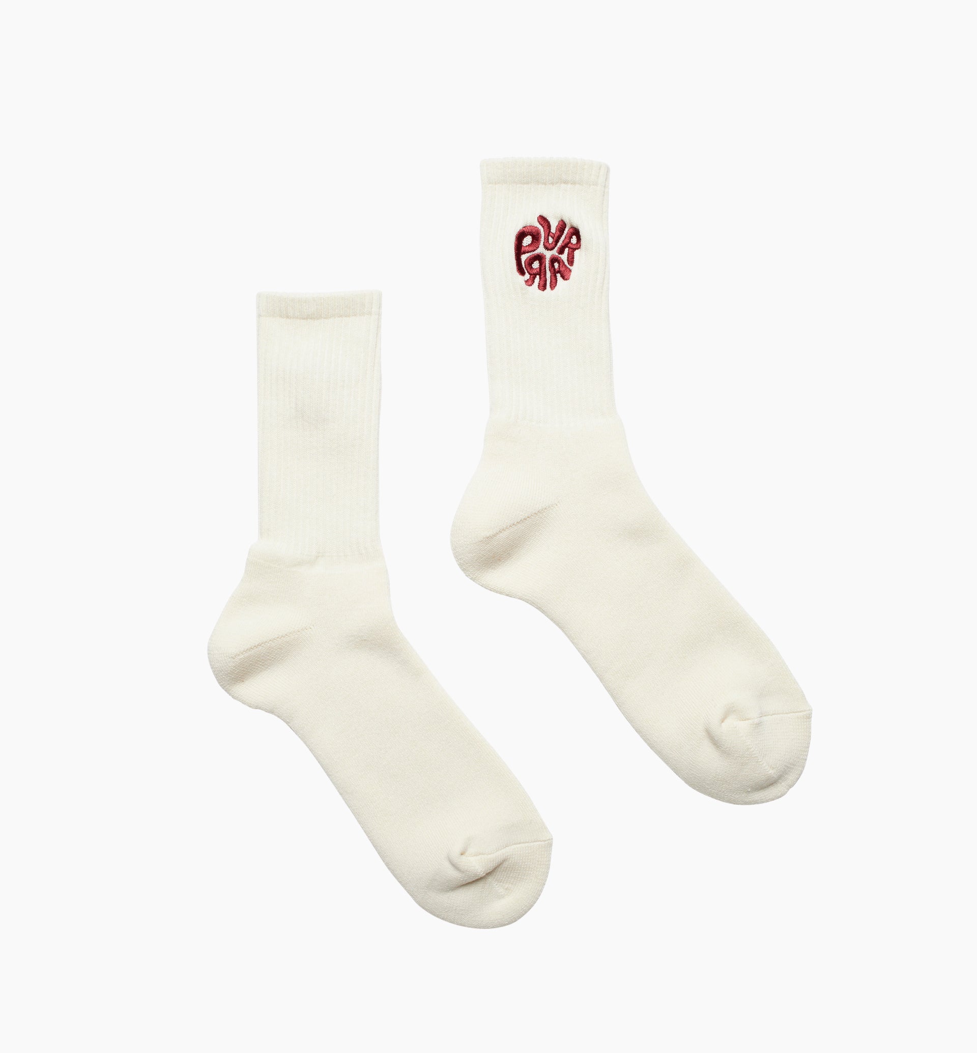 By Parra 1976 Logo Socks Red