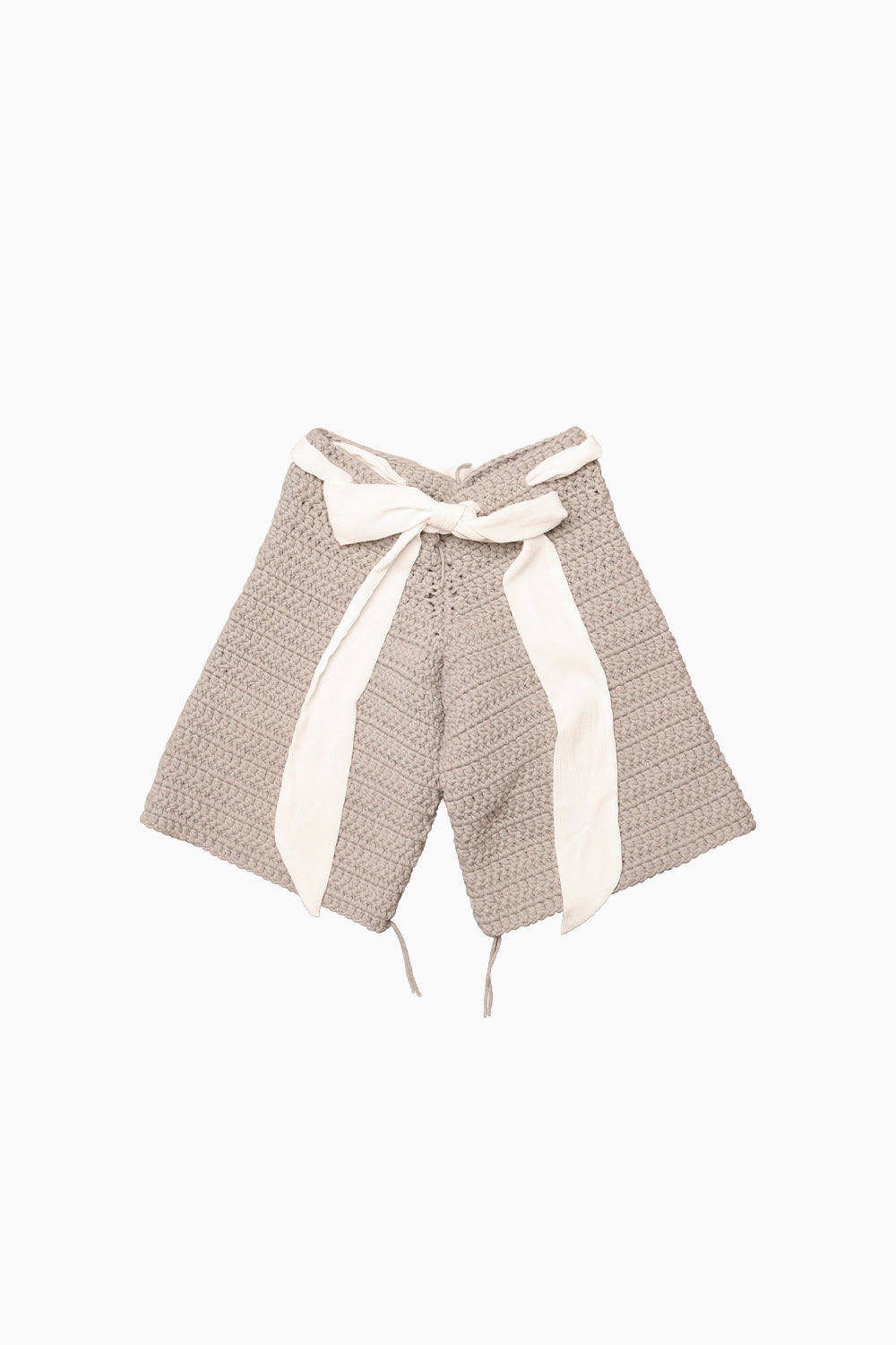 Souvenirs By. Brooklyn Crochet Grey Box Shorts