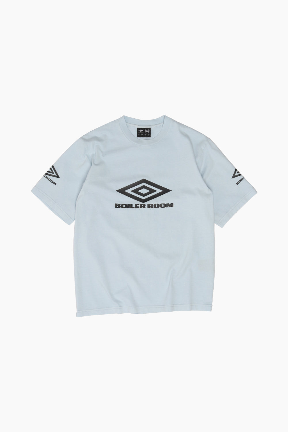 Boiler Room x Umbro Washed Logo T-Shirt Blue