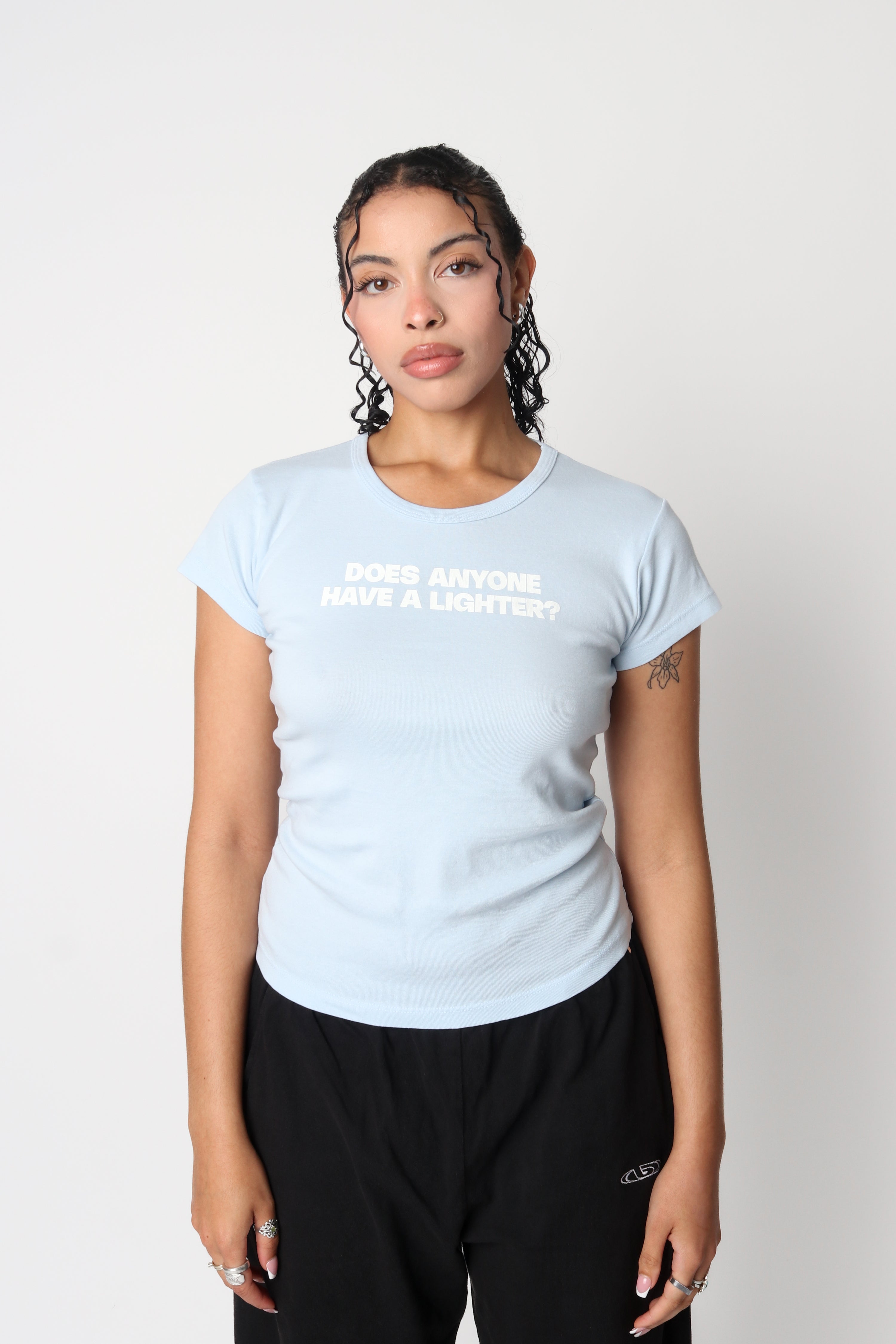 By.Everyone Lighter Baby Blue Tee