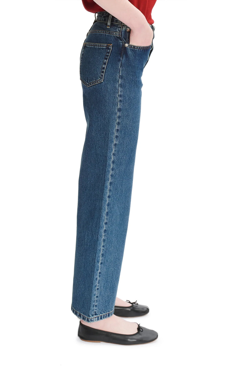 A.P.C Elisabeth Jeans Bleached Out Indigo Wash