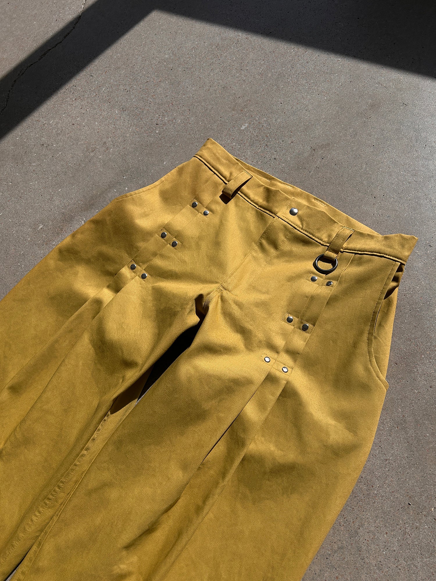 Souvenirs Muzaffar Honey Mustard Trouser