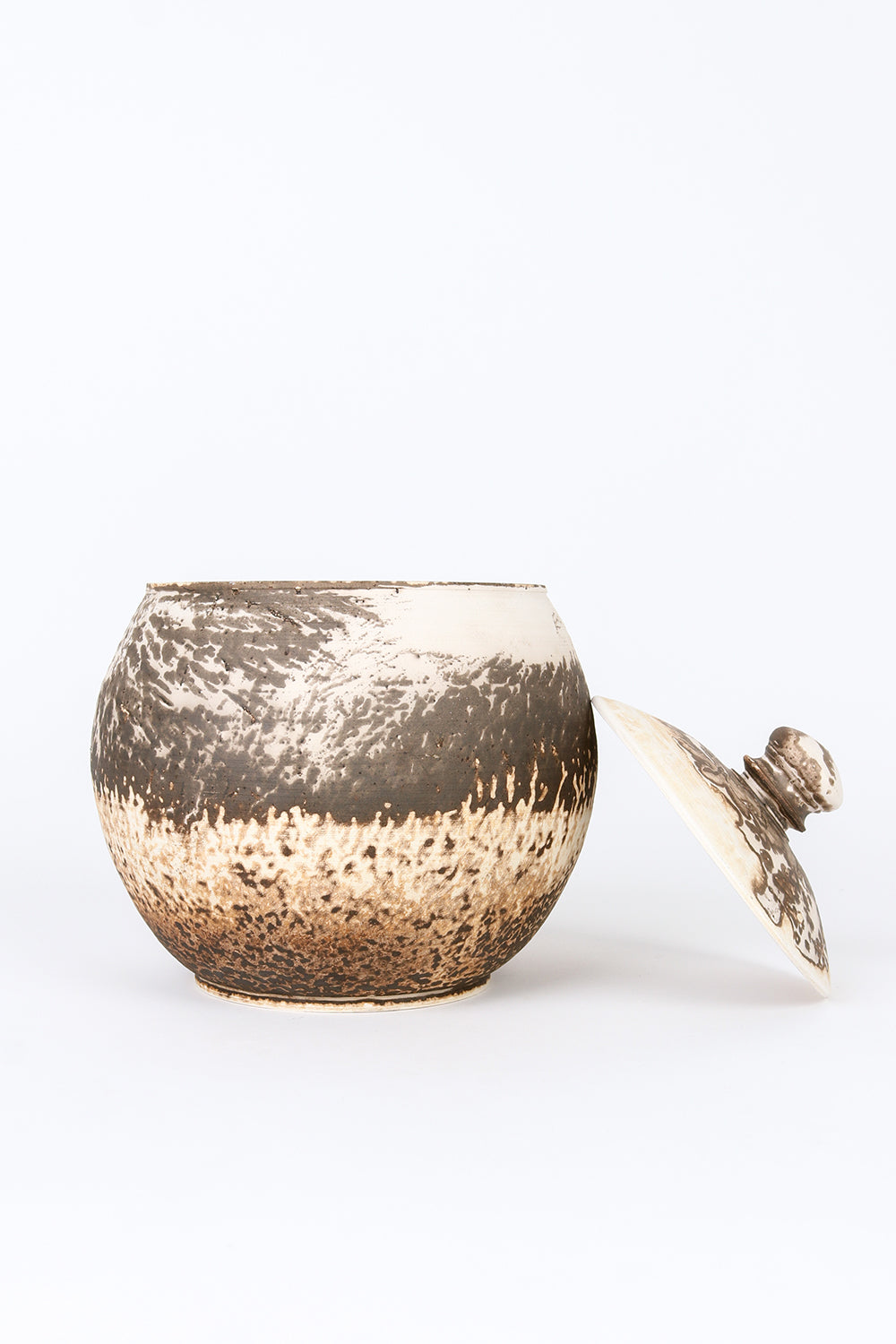 Robert Miller Ceramics Raku Large Container