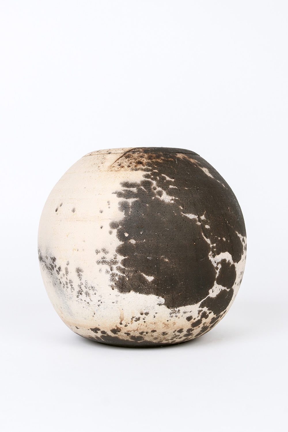 Robert Miller Ceramics Textured Raku Vase