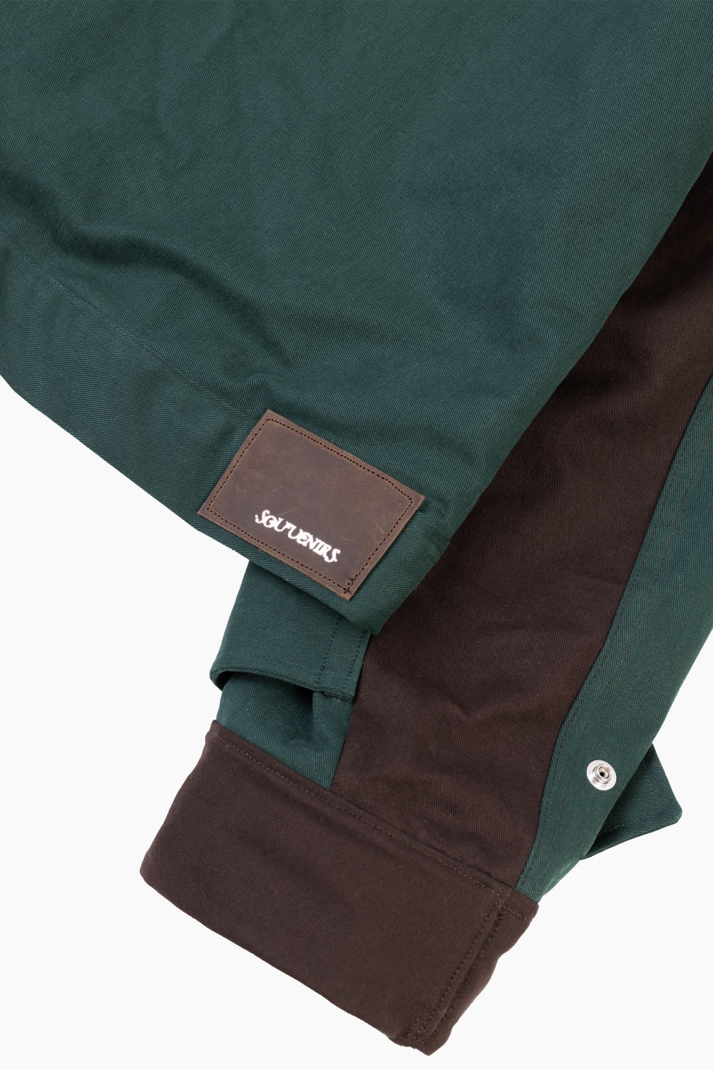 Souvenirs Delilah Jacket Hunter Green & Chocolate