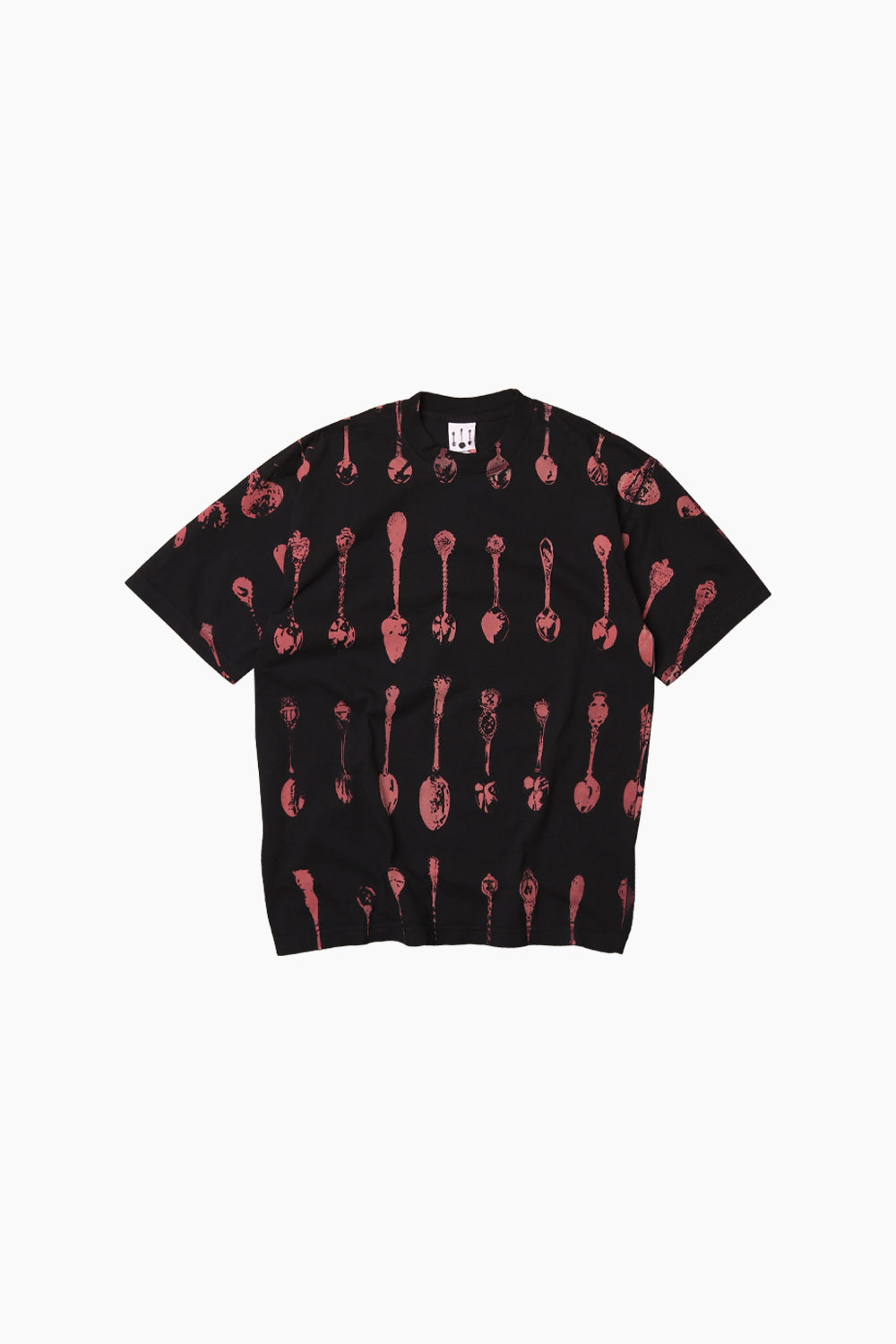 Souvenirs By.Everyone Spoons Graph T-Shirt Black