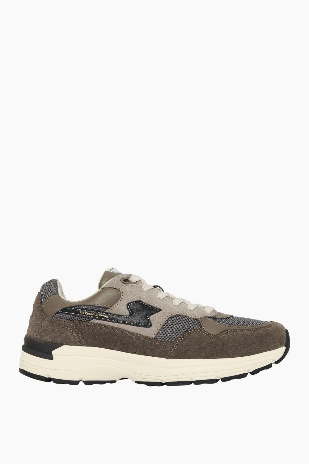 Stepney Workers Club Amiel S-Strike Suede Grey Mix