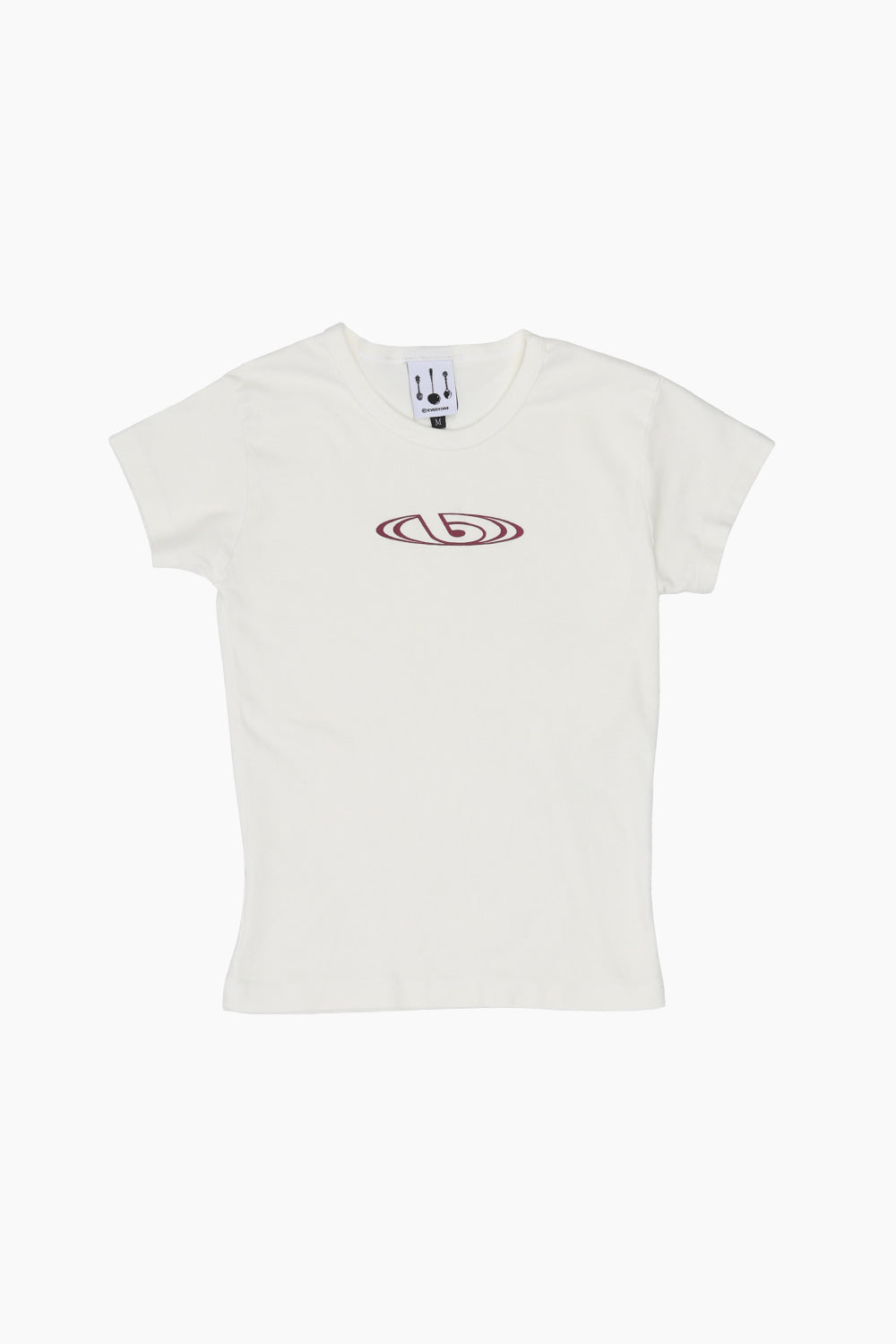 By.Everyone White Shop Logo Baby Tee