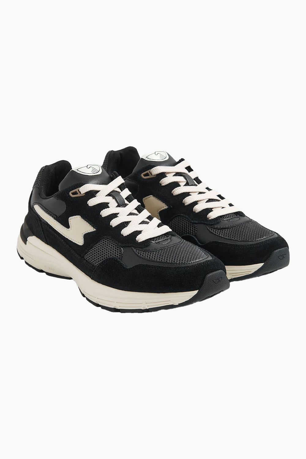 Amiel S-Strike Black & Grey Sneaker