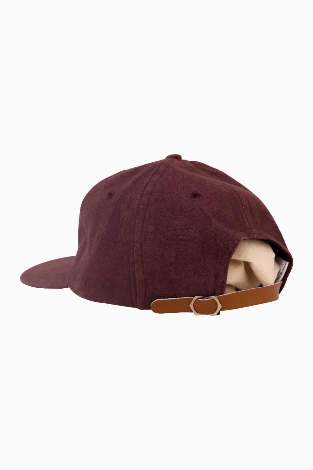 BY.E Deadstock Logo Cap Wine & Asphalt
