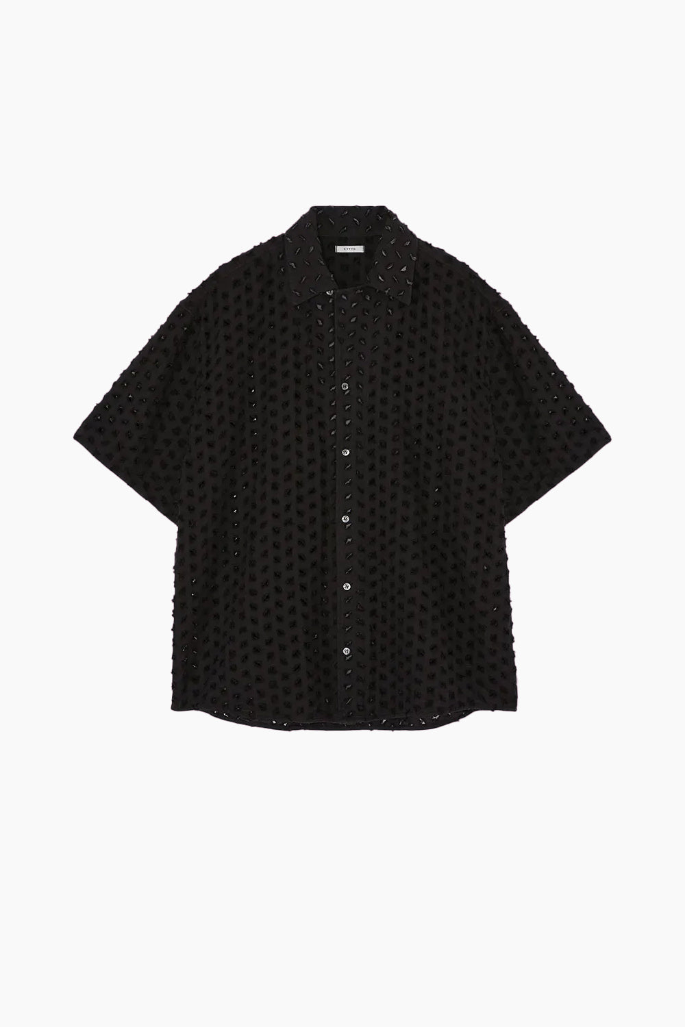 Eytys Alonzo Ripped Black Shirt