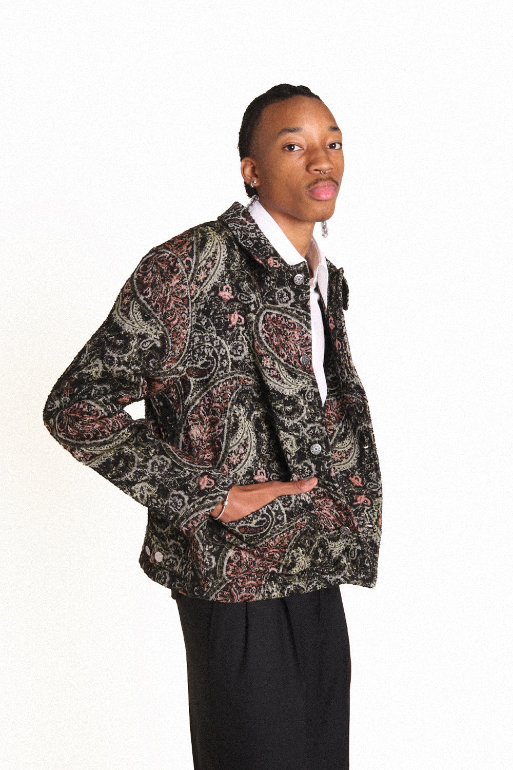 Sunflower Jacquard Worker Jacket