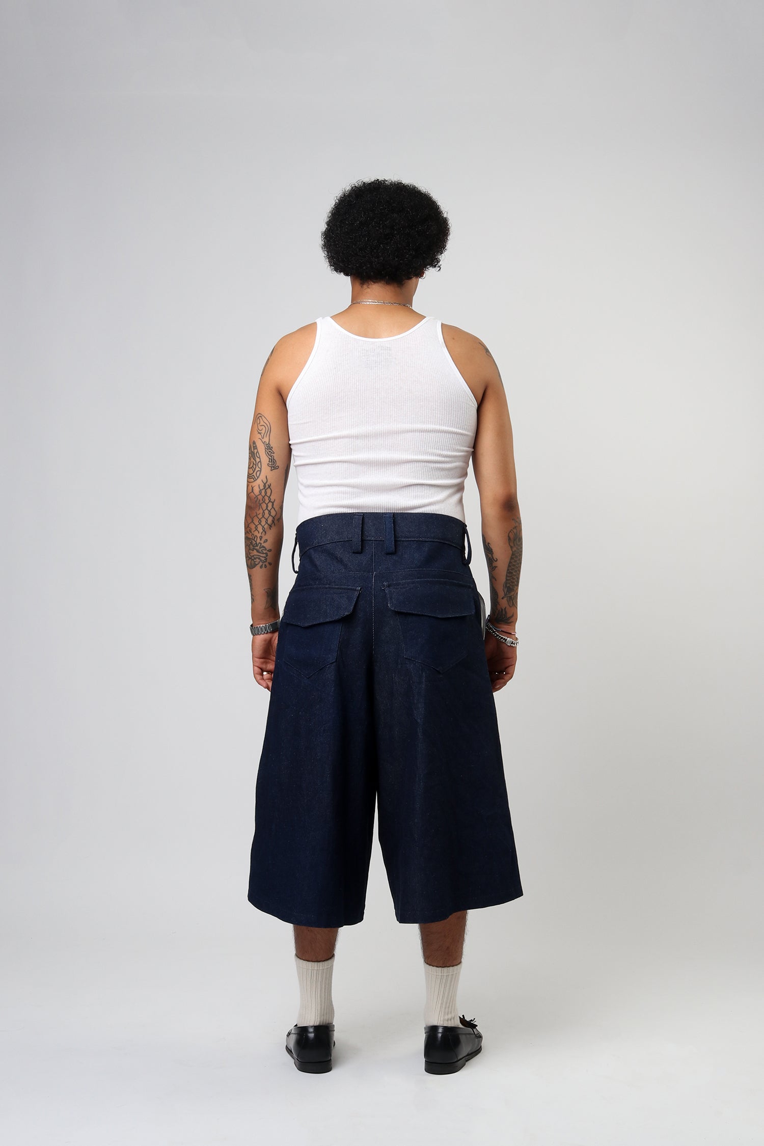 Souvenirs Indigo Hand-Me-Down Shorts
