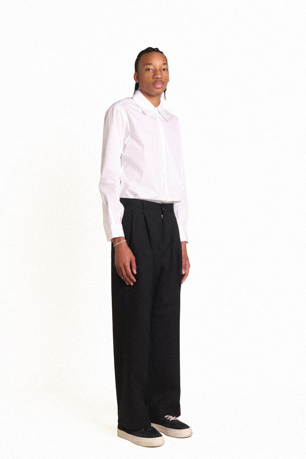 Sunflower Wide Pleated Trouser