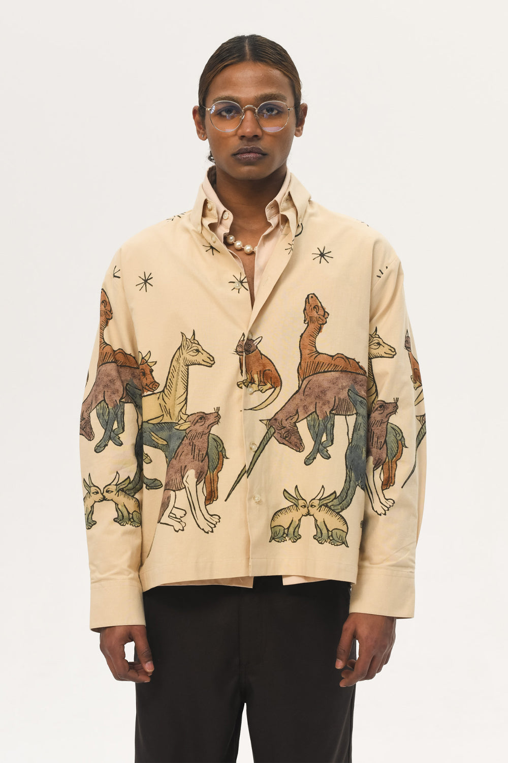 Carne Bollente Moonlight Fauna Shirt