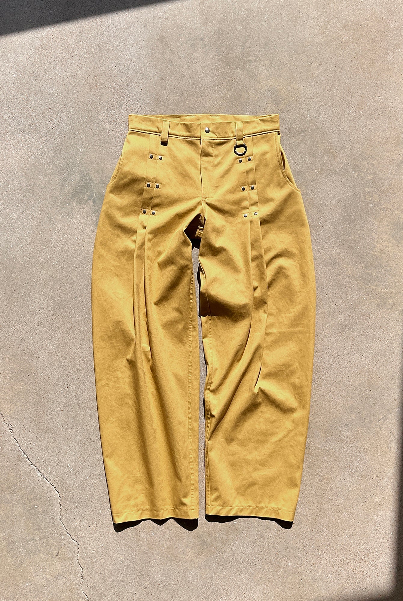 Souvenirs Muzaffar Honey Mustard Trouser