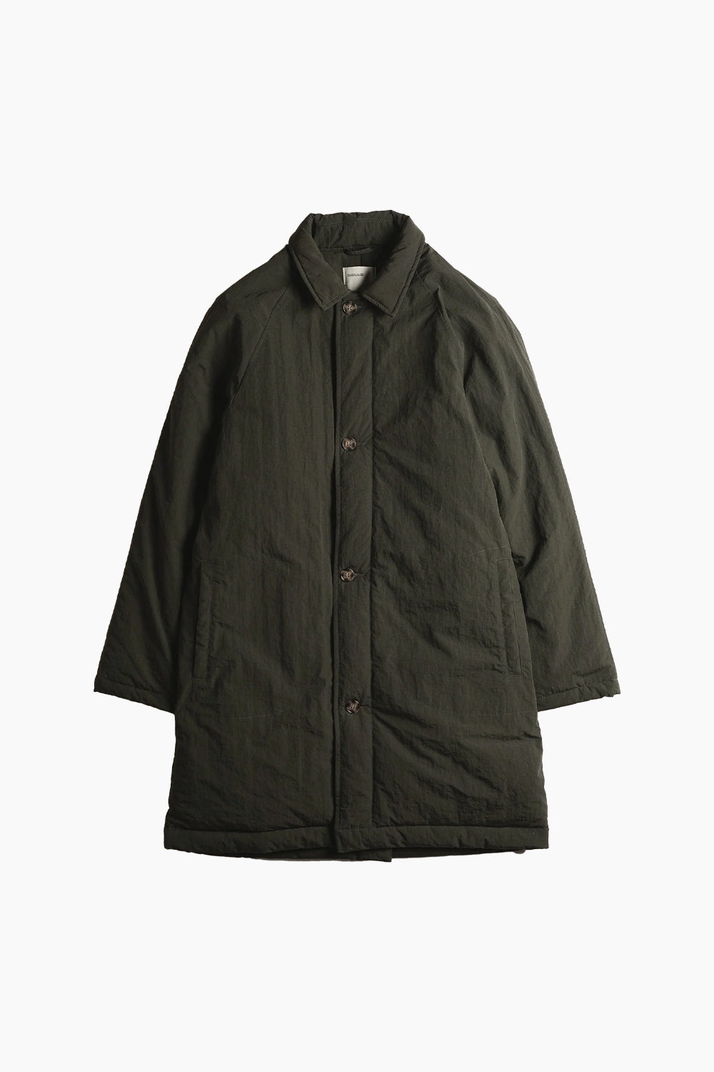 satta prima loft green trench coat with waist tie