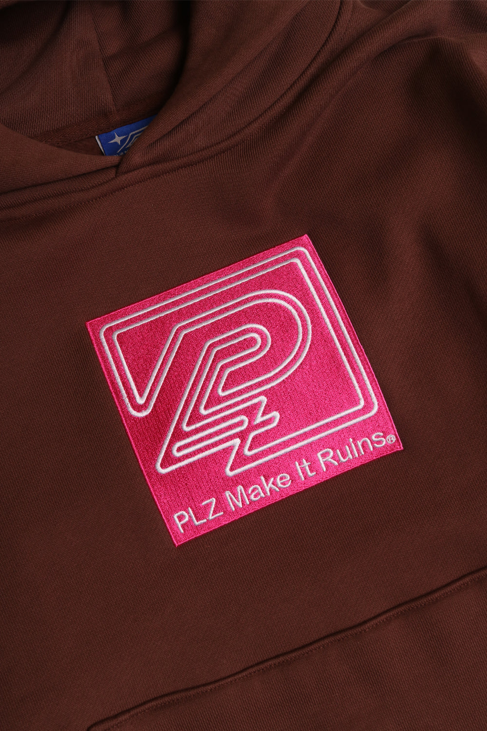 PLZ Make It Ruins Brown Hoodie