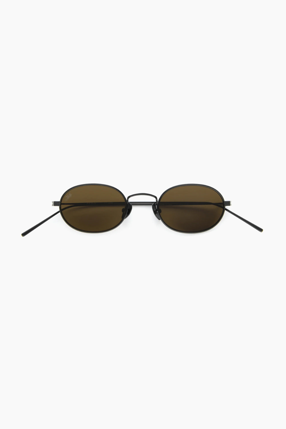 Akila Rio Matte Black Frame Brown Lense
