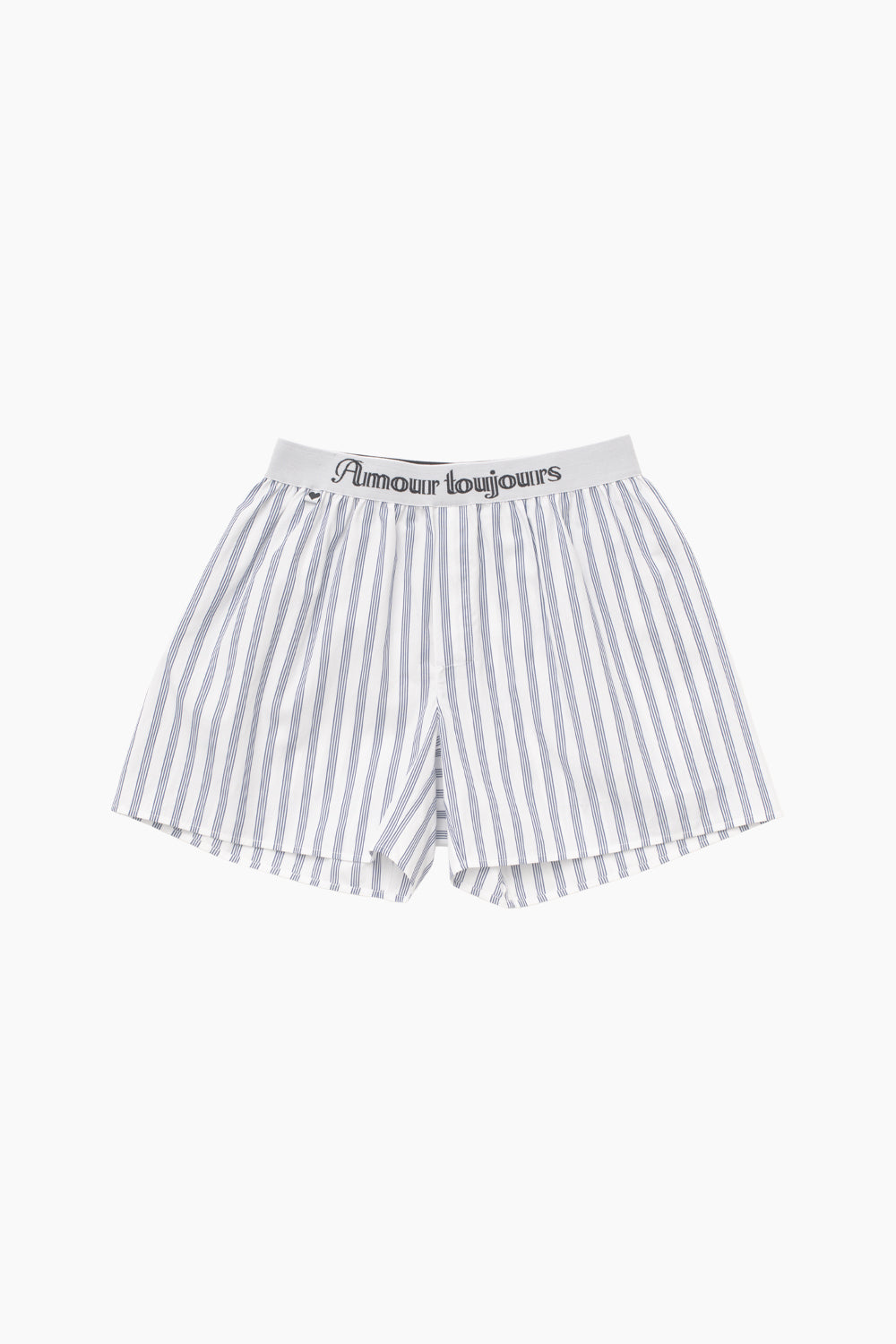 Carne Bollente Sassy Surprise Blue Striped Boxer Shorts
