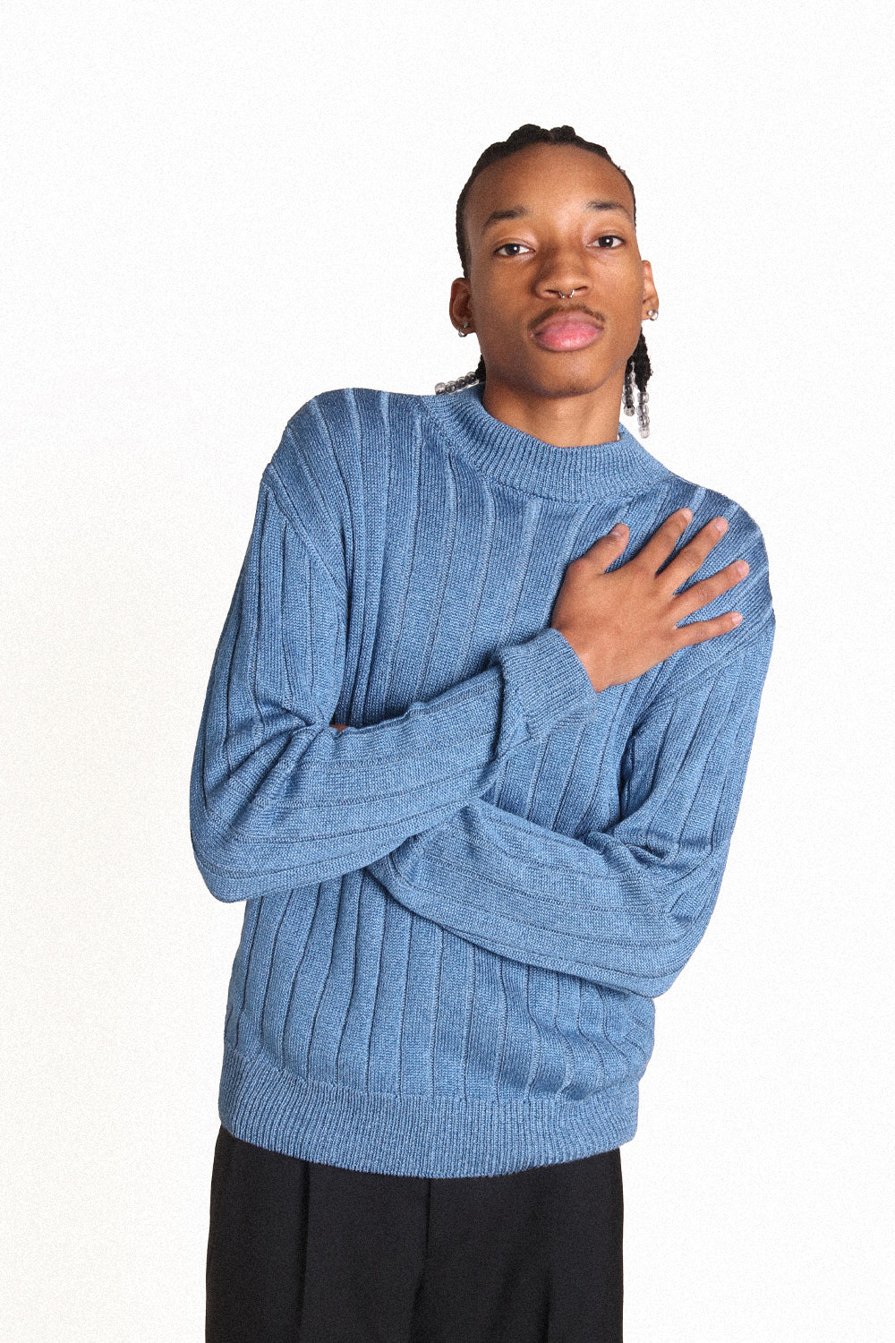 Sunflower Mick Sweater Blue