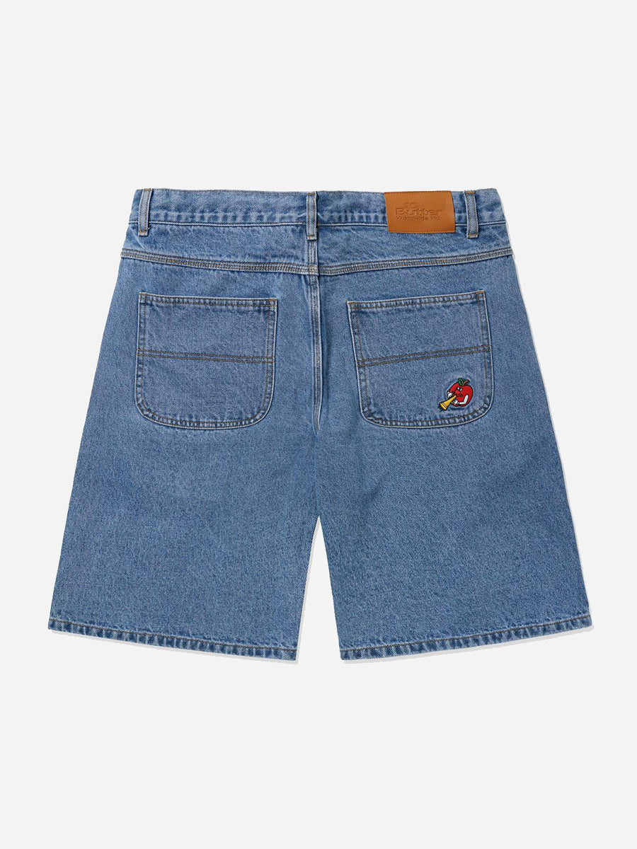 Apple Denim Shorts