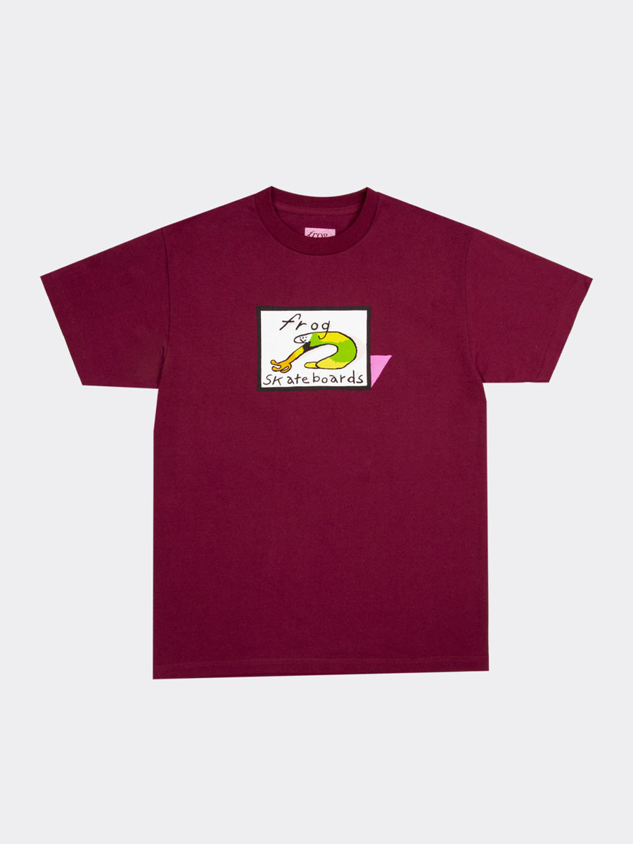 Classic Frog - Burgundy