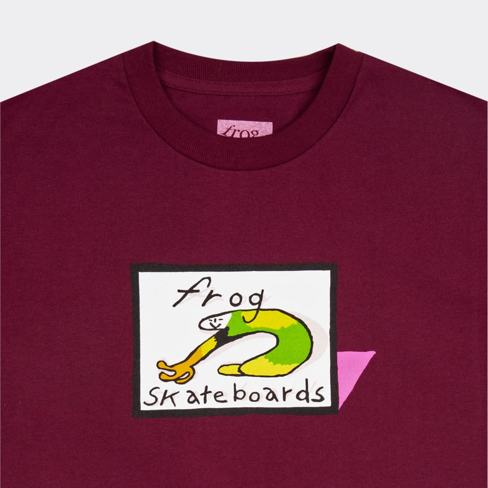 Classic Frog - Burgundy