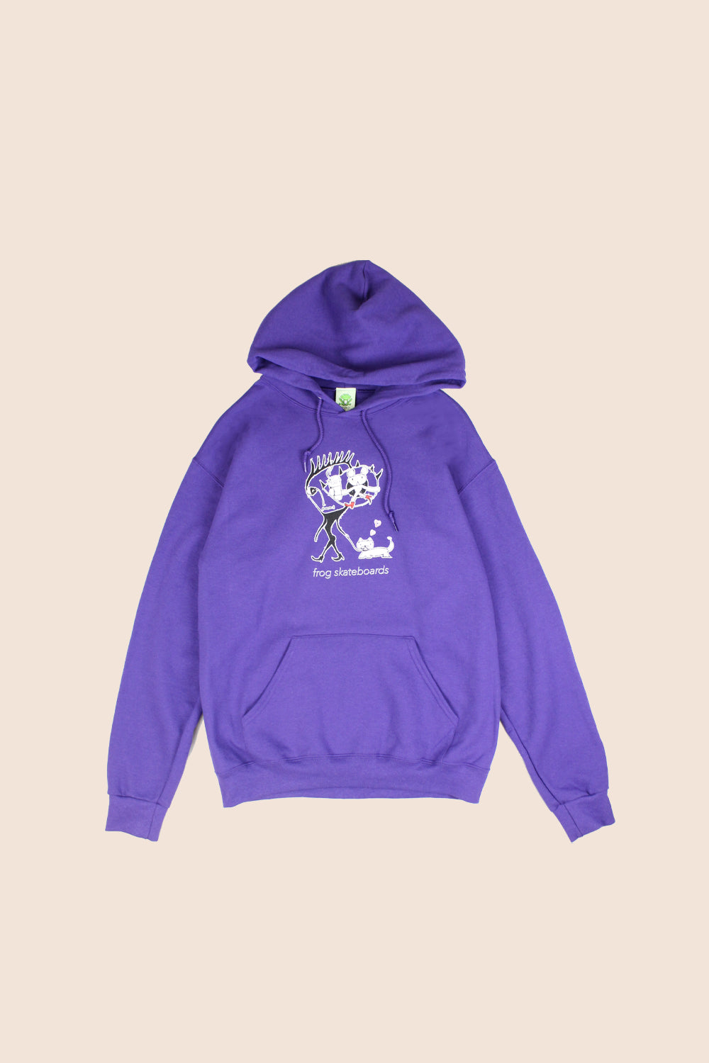 Frog Skateboards Dog Walker Hoodie