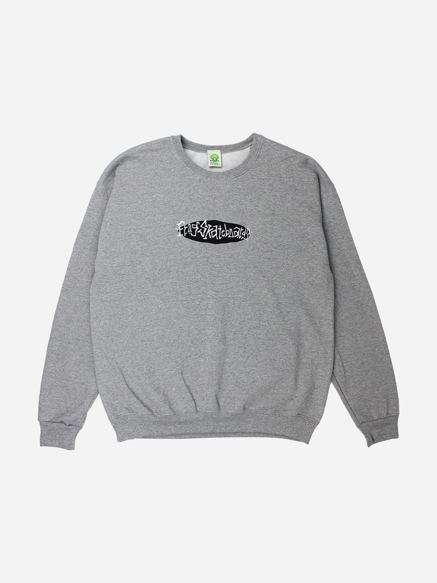 Embroidered Logo Crewneck