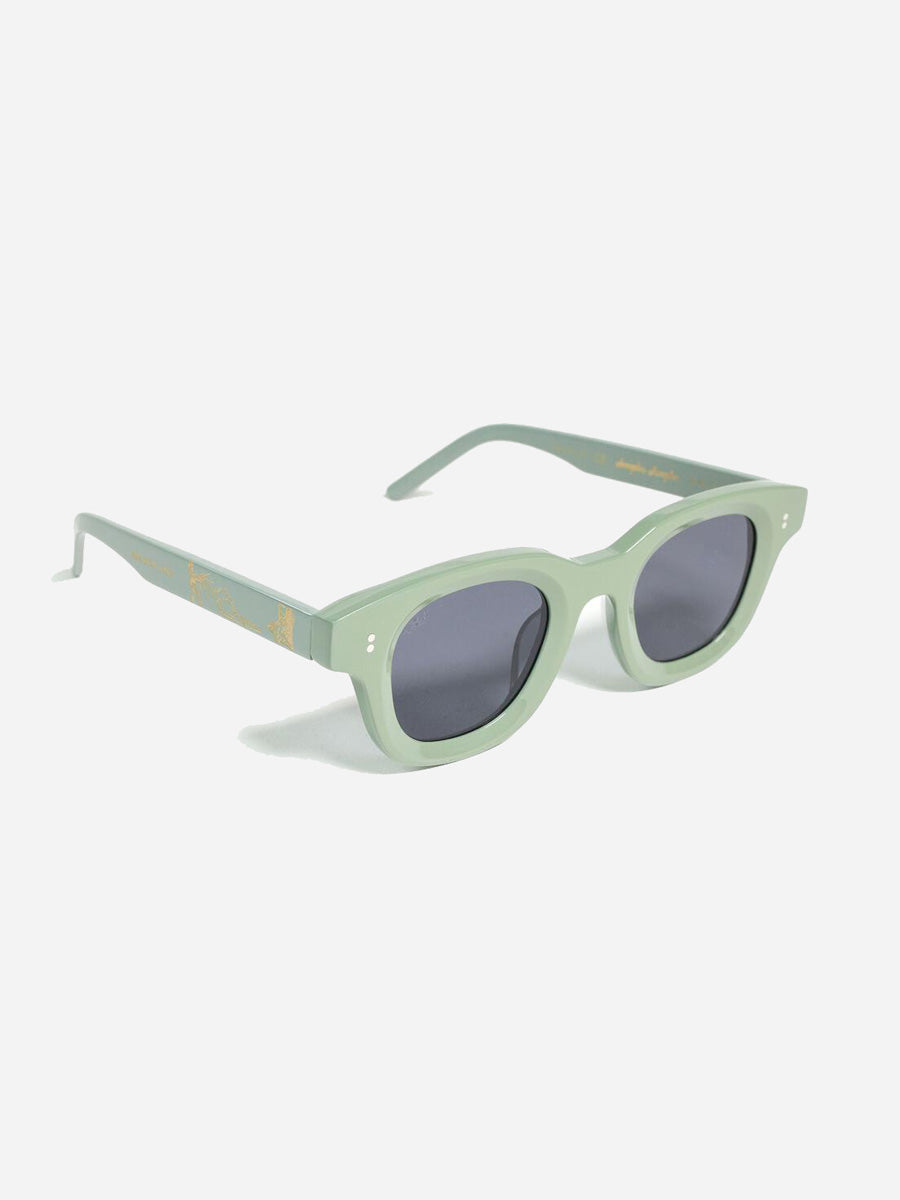 Go Away Evil Sunglasses - Sage
