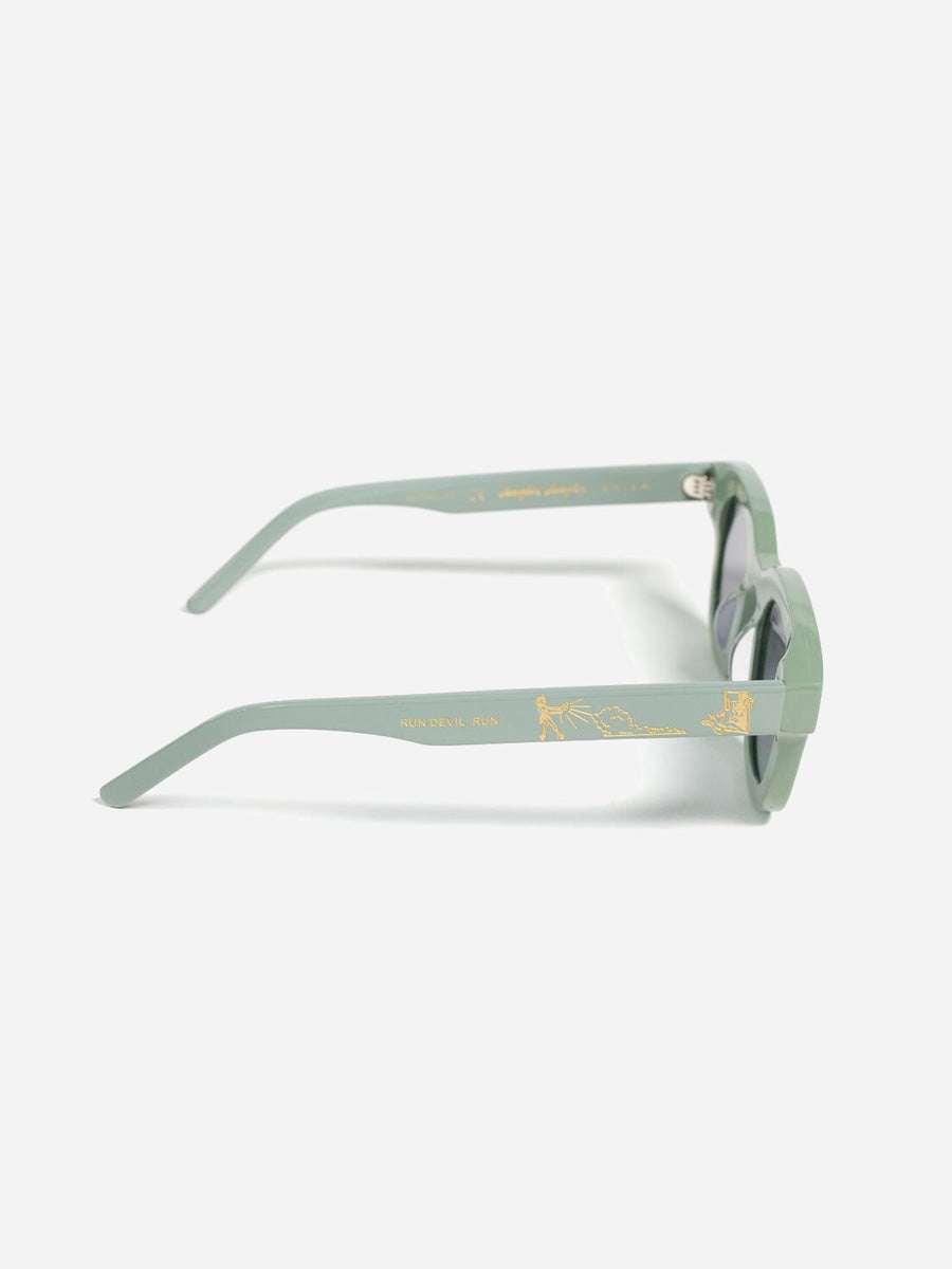Go Away Evil Sunglasses - Sage
