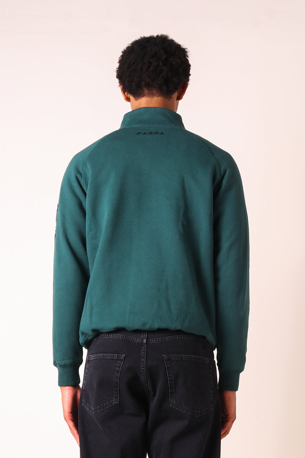 By Parra Life Experience Half Zip Sweatshirt