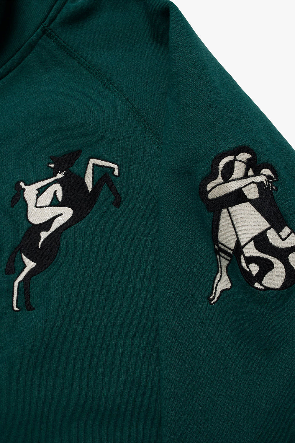 By Parra Life Experience Half Zip Sweatshirt