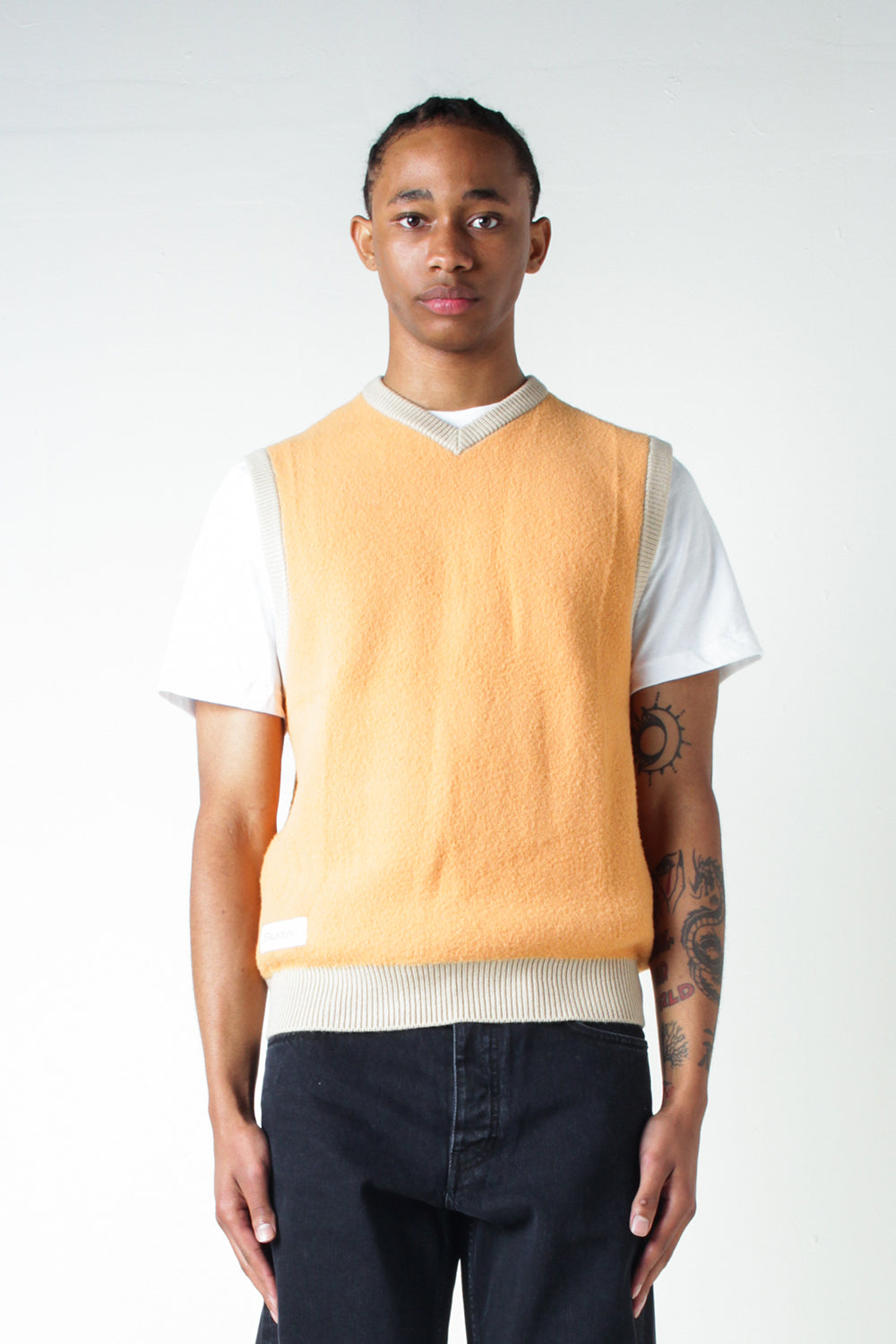 Butter Goods Mohair Knit Sweater Ochre