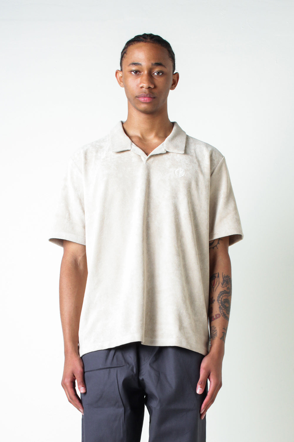 Polar Open Collar Polo Shirt