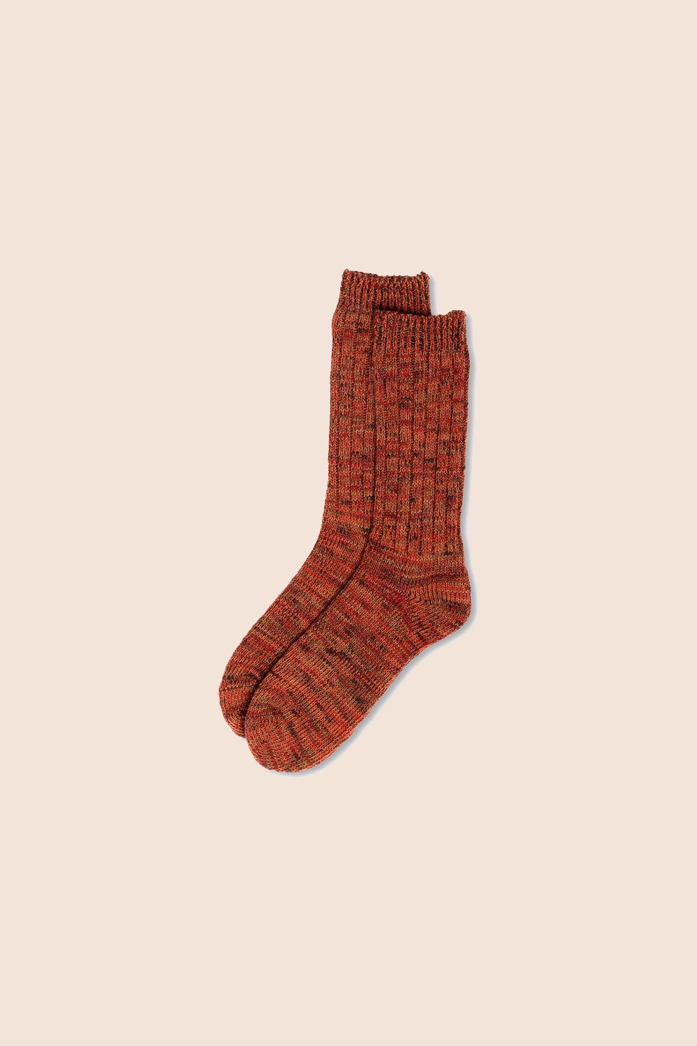 Organic Autumnal Rainbow Socks