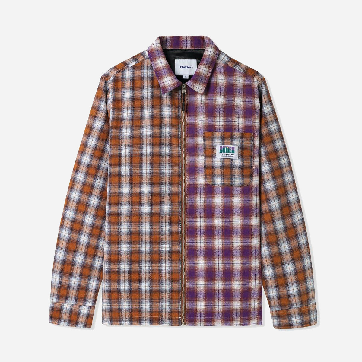 Patchwork Plaid Workshirt