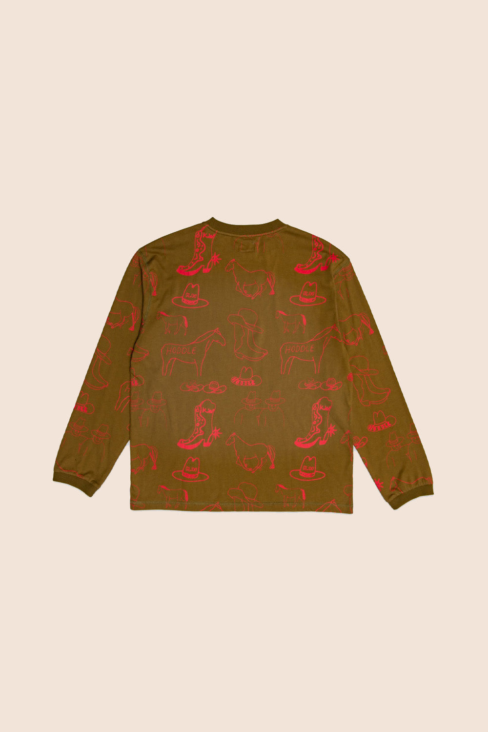 Spurs Longsleeve T-Shirt Brown