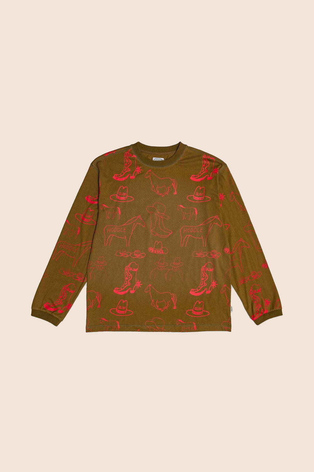 Spurs Longsleeve T-Shirt Brown