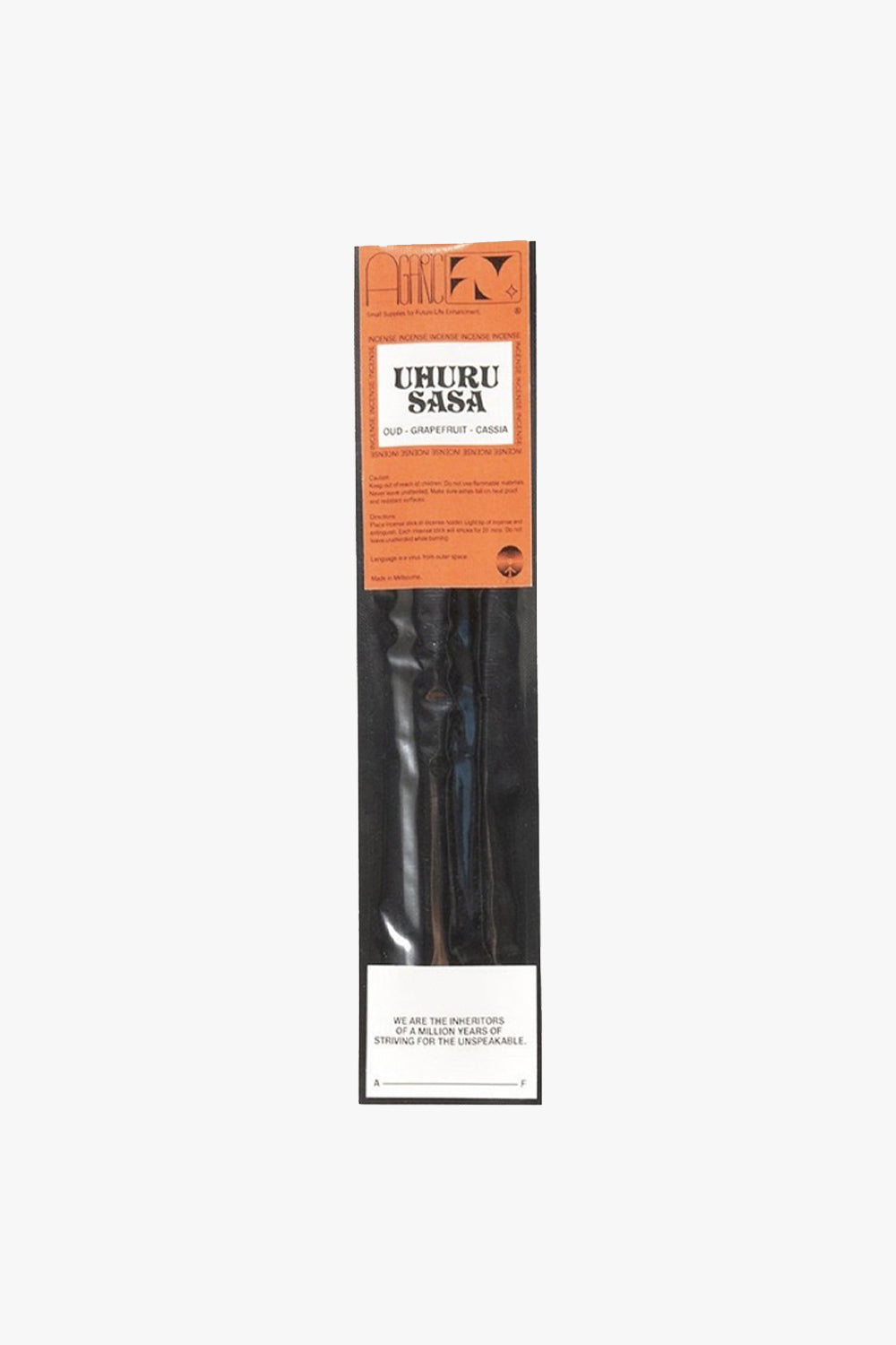 Agaric Fly Uhuru Sasa Incense