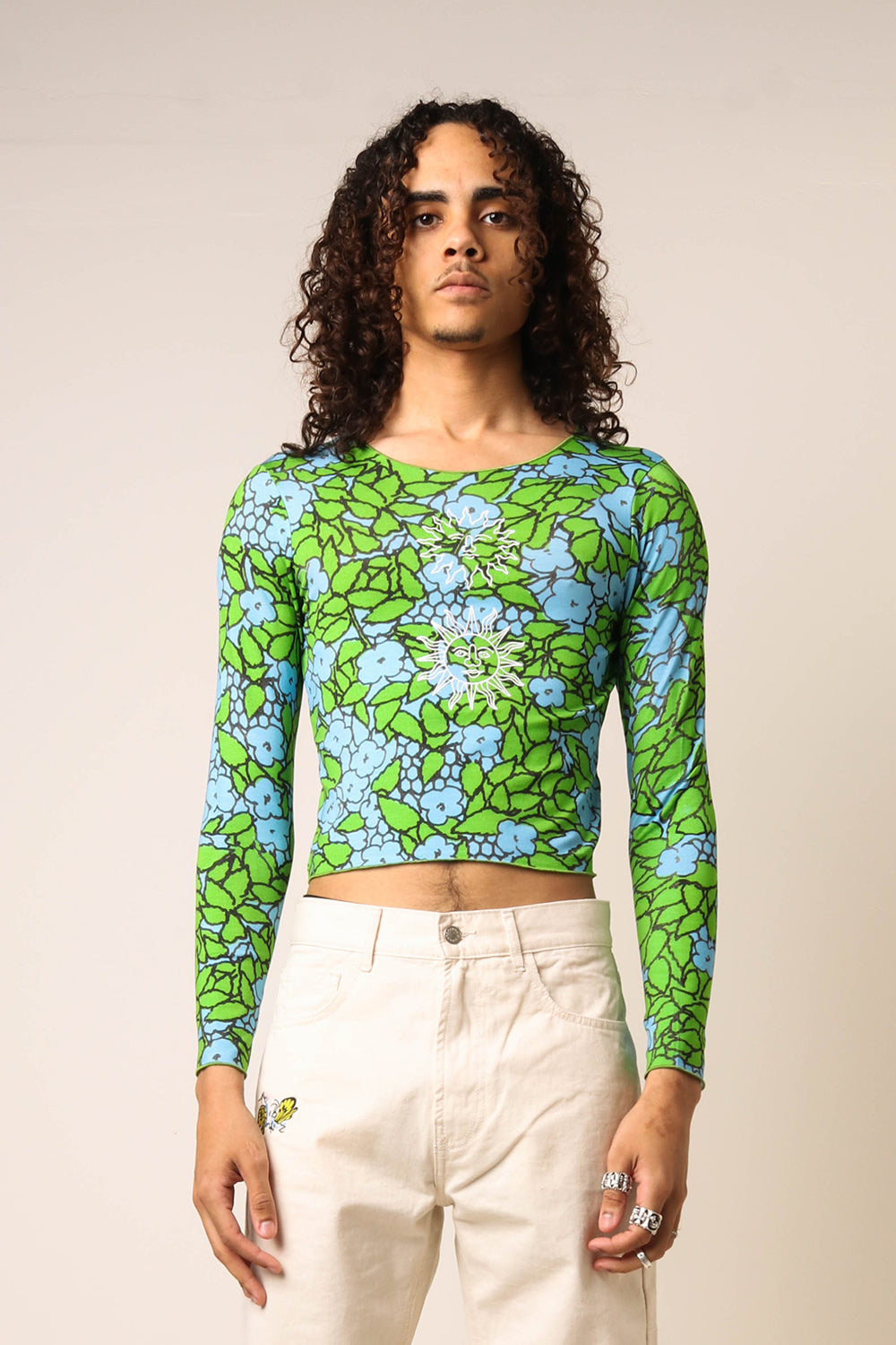 Carne Bollente Under The Leaves Longsleeve Tight Top