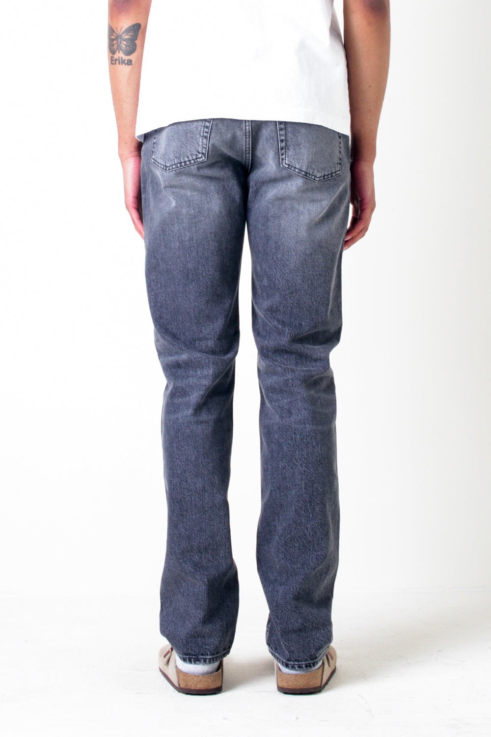 Sunflower Straight Jeans Vintage Black Wash