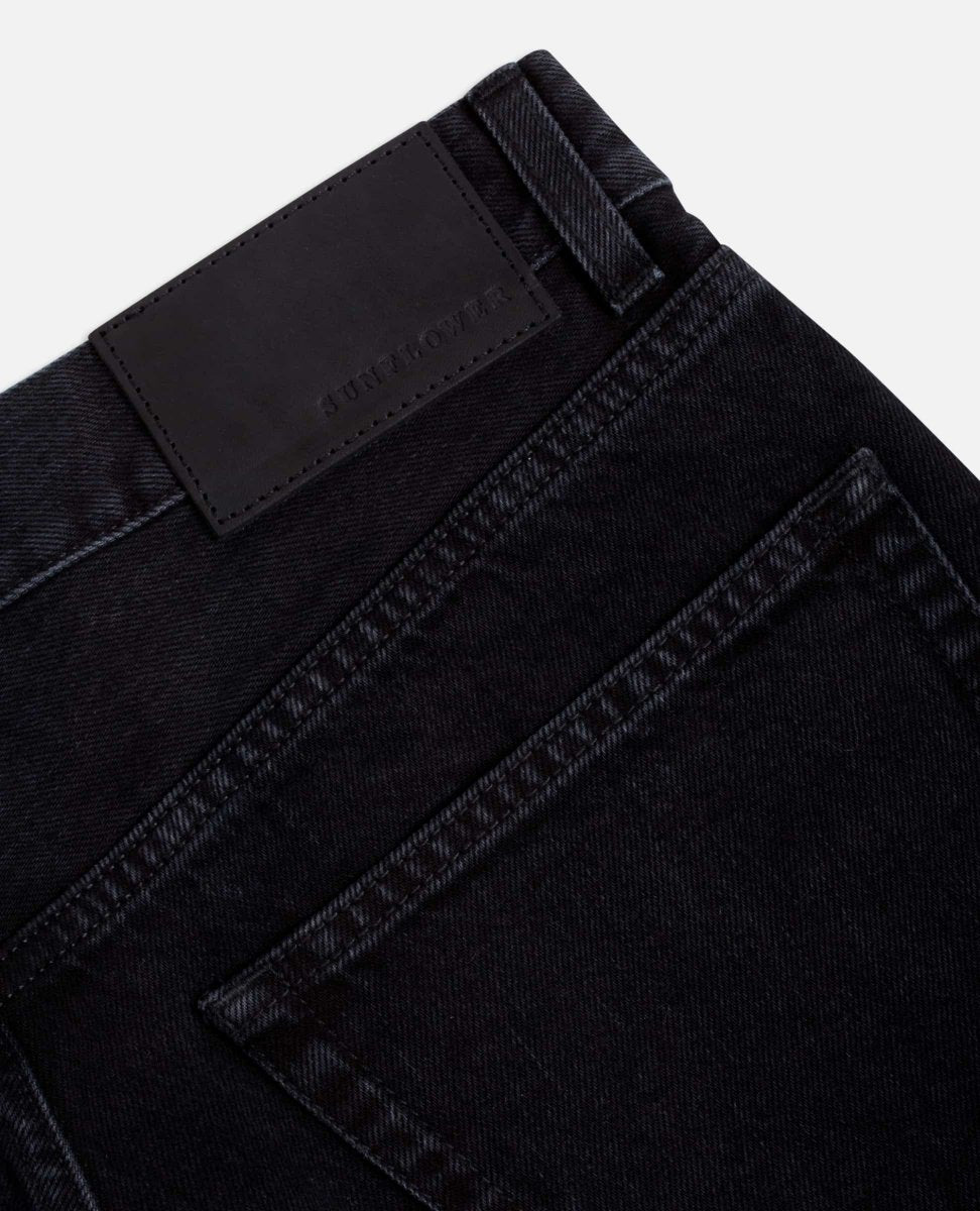 Washed Black Standard Jean