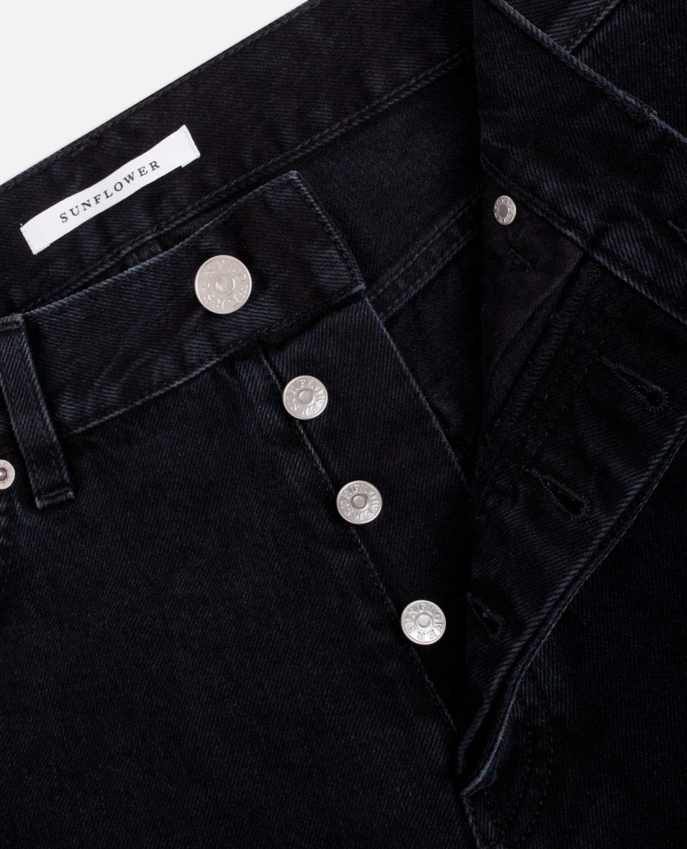 Washed Black Standard Jean
