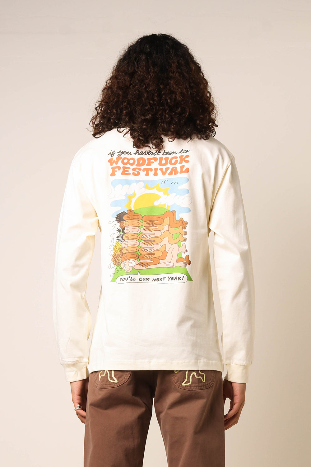 Carne Bollente Woodfuck Festival Long Sleeve T-Shirt