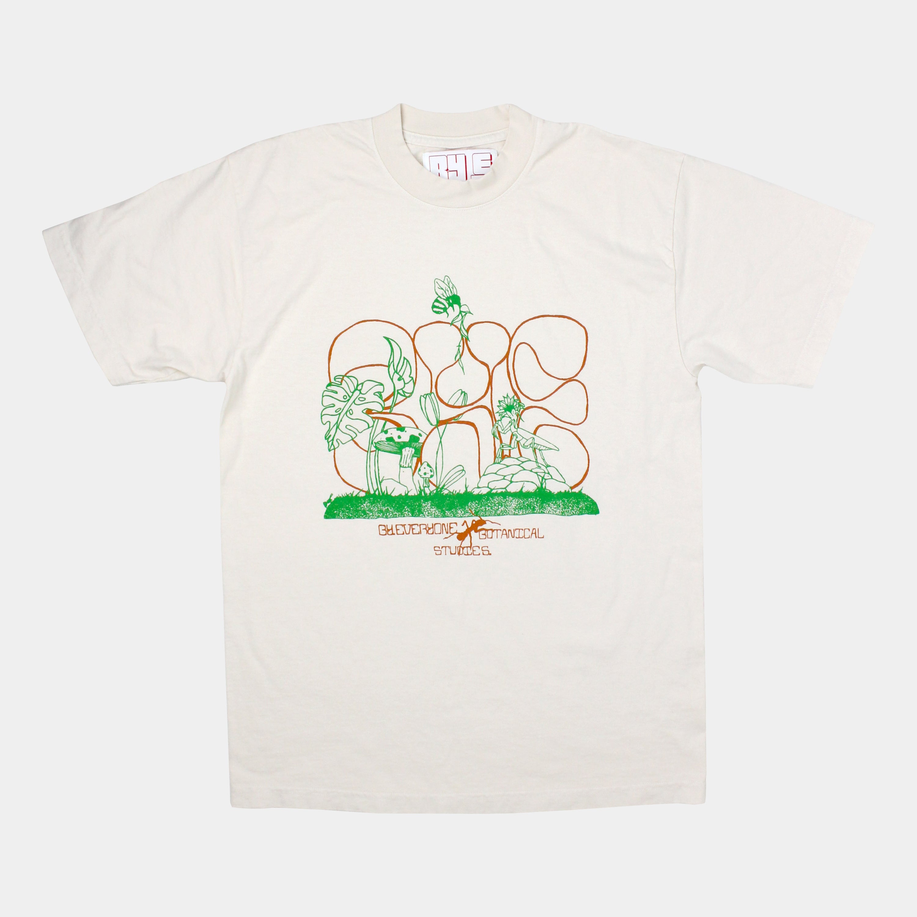 BY.E Botanical Studies Tee - Cream