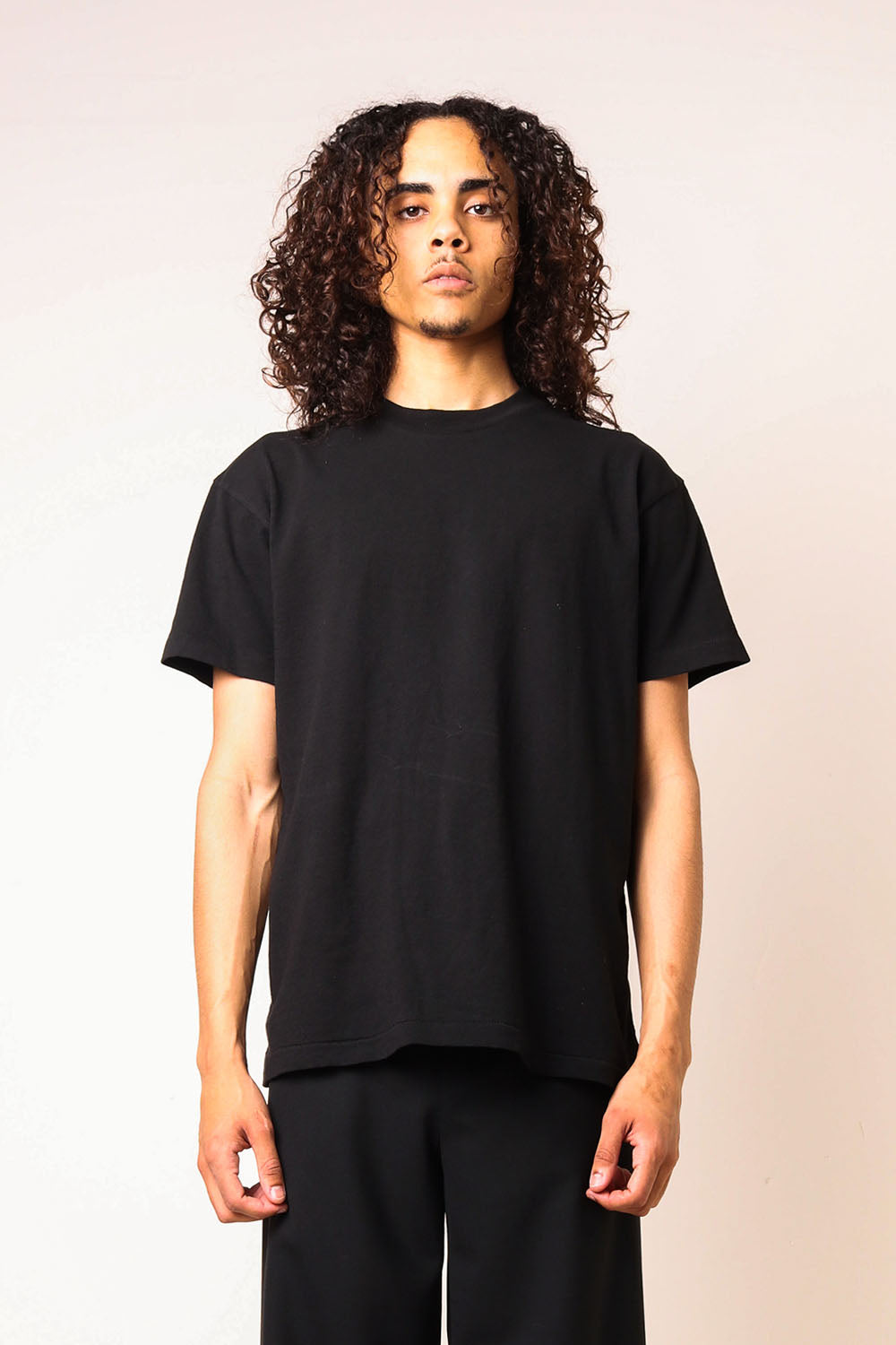General Admission Loose Knit T-Shirt Black